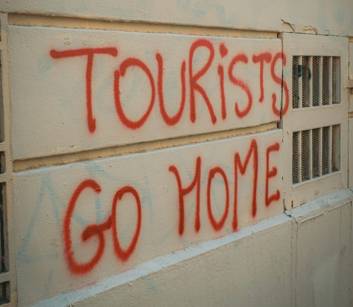 Tourists Are Destroying Our City Says Man Who Just Defaced 500 Year Old Church