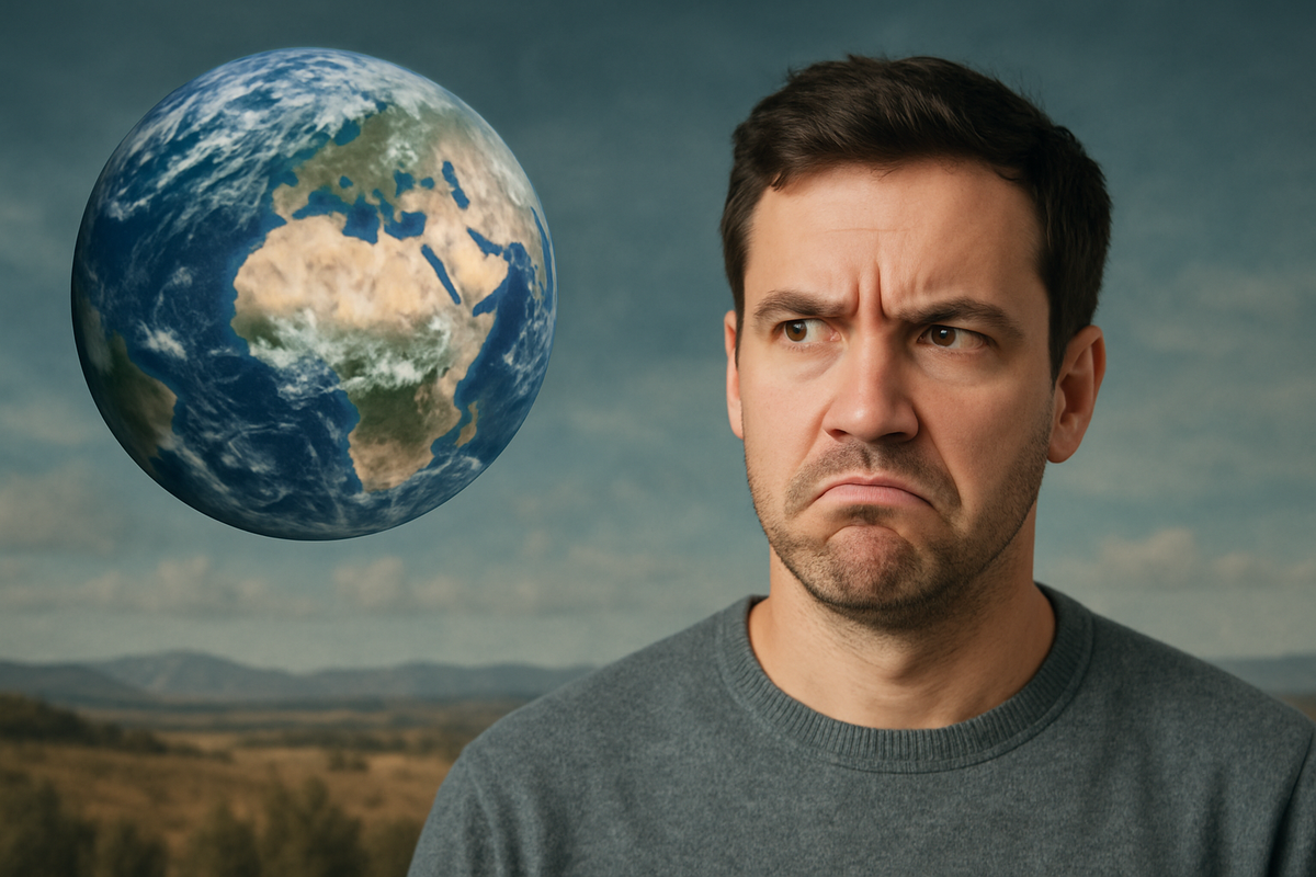 Fat-Earther Believes Planet Could Lose a Few Pounds