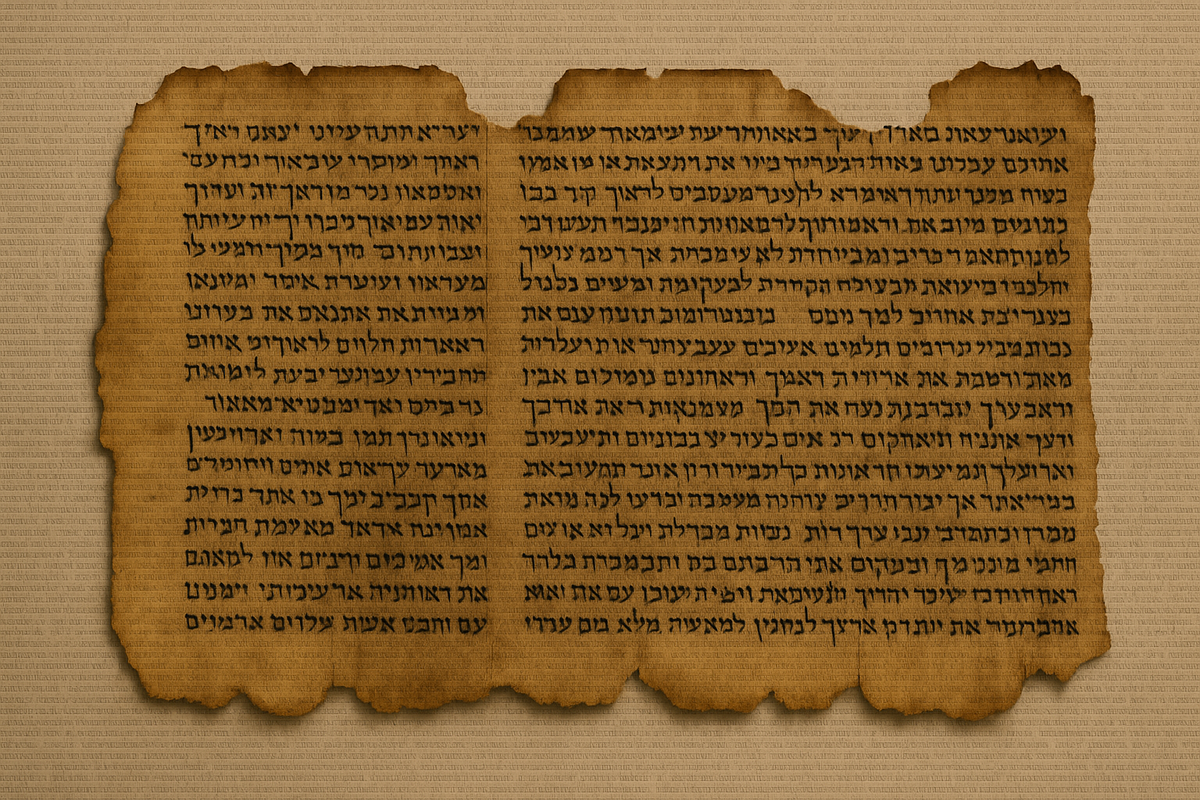 Newly Deciphered Dead Sea Scroll Actually Legal Disclaimer Added by God's Lawyers