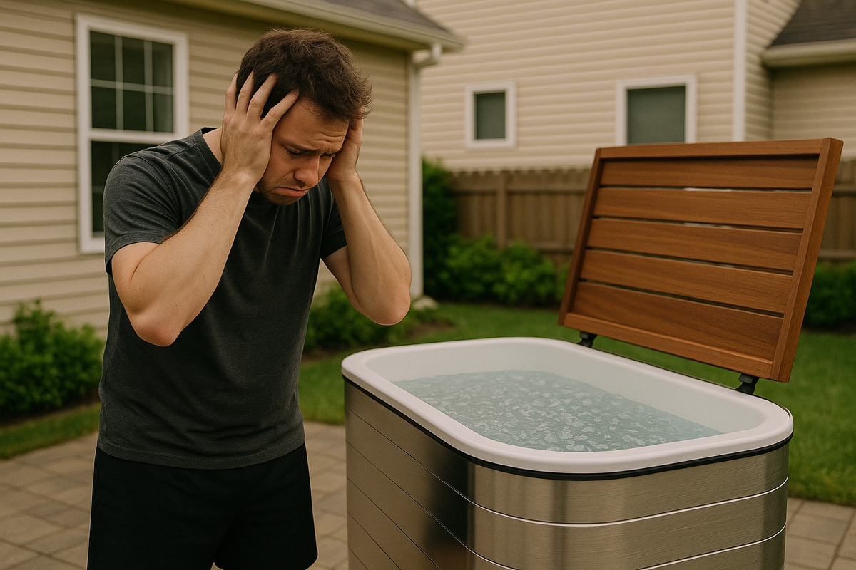 Man with $15k Cold Plunge Tub Displeased to Learn He Could Have Just Taken Cold Shower