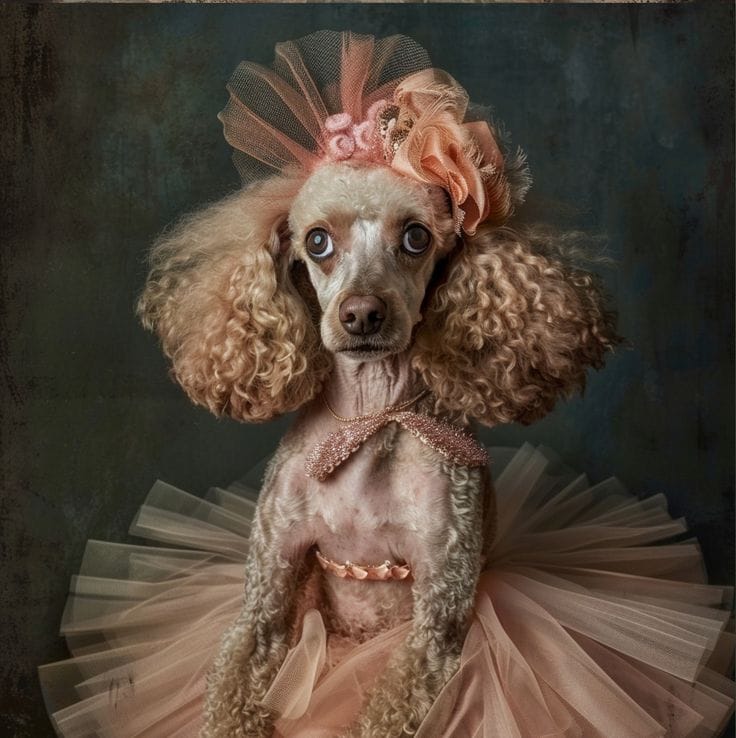 Dog Visibly Ashamed by Haircut