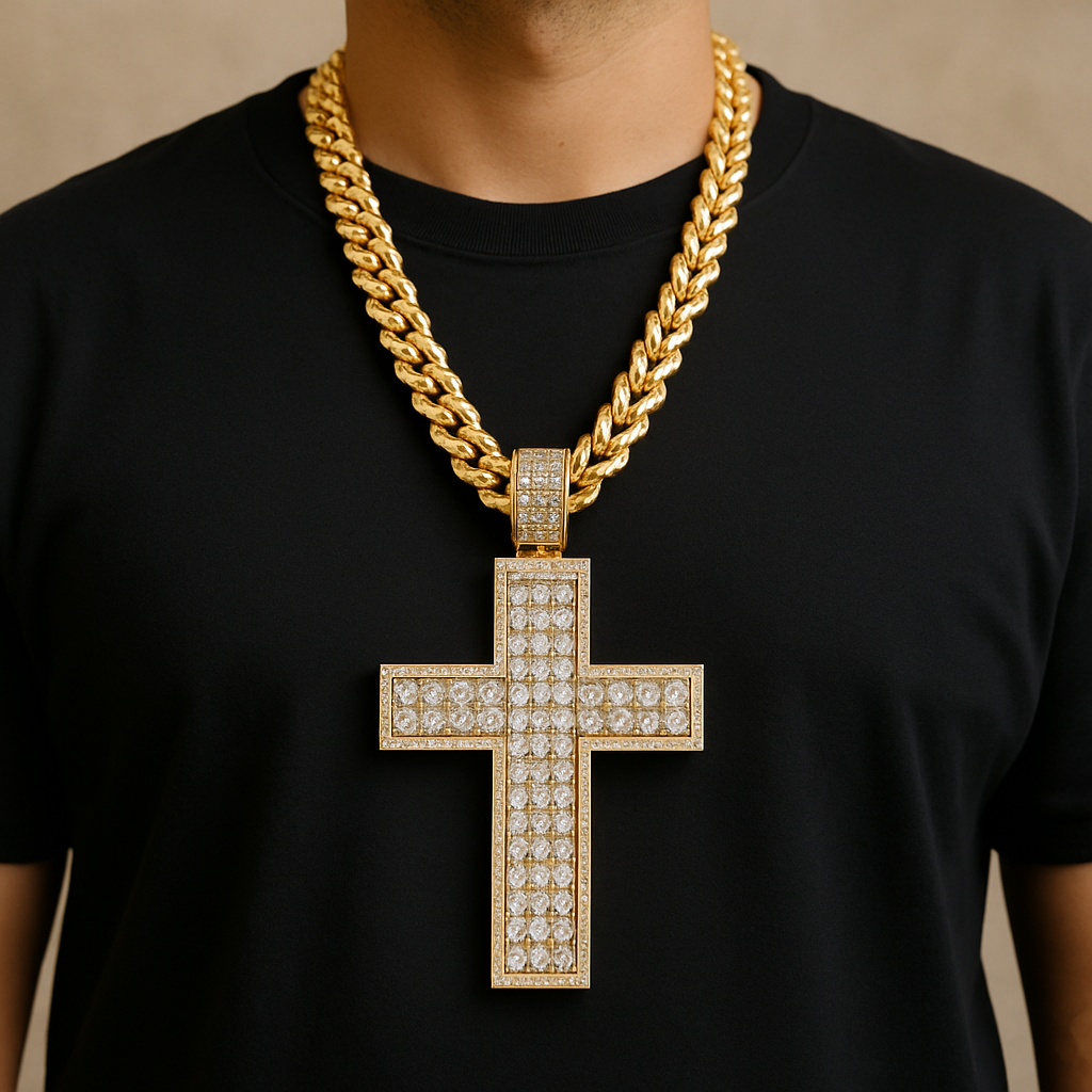 Heaven Clarifies Key to Salvation Is Giant Bejeweled Cross