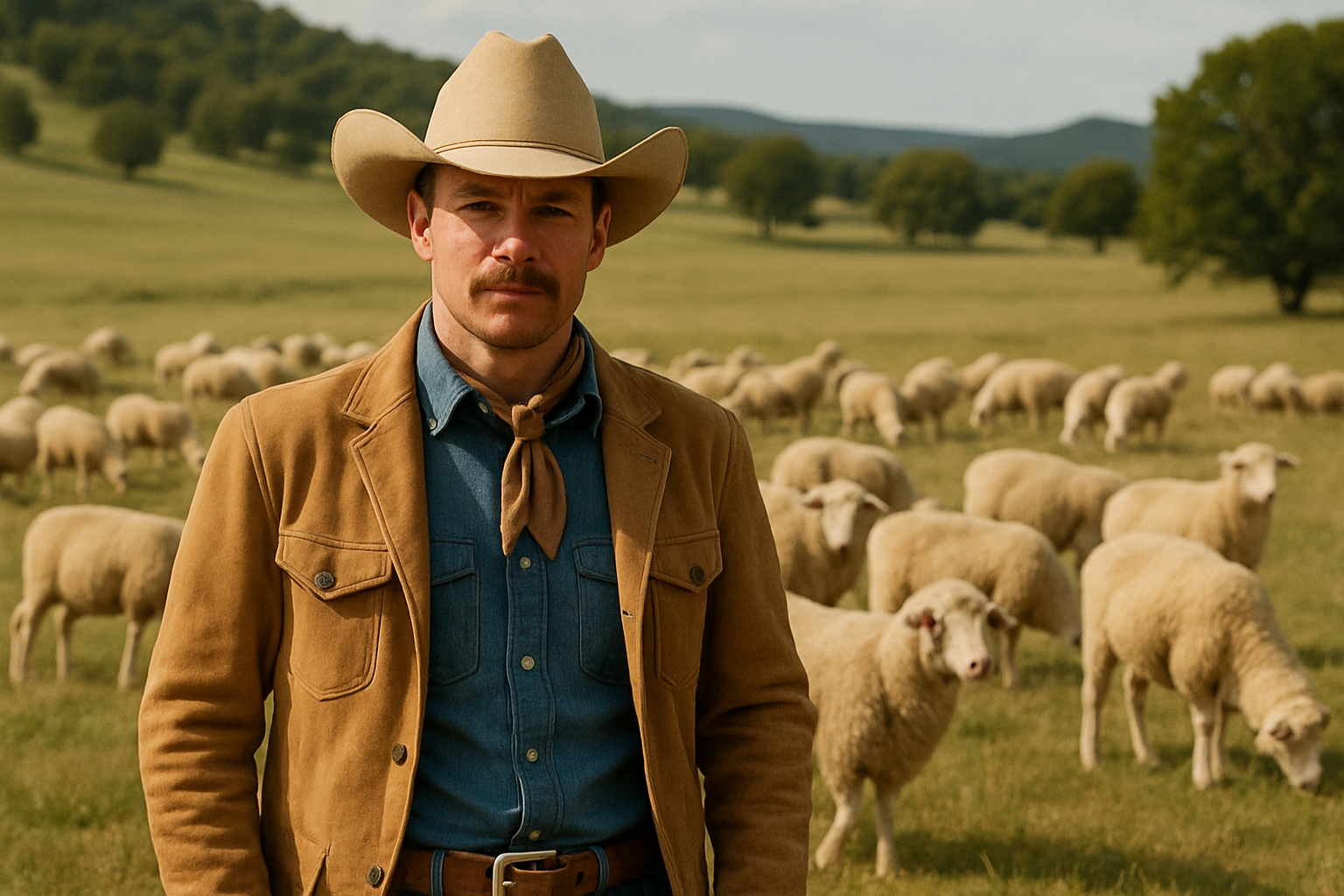 Cowboy who Herds Sheep Technically Sheepboy