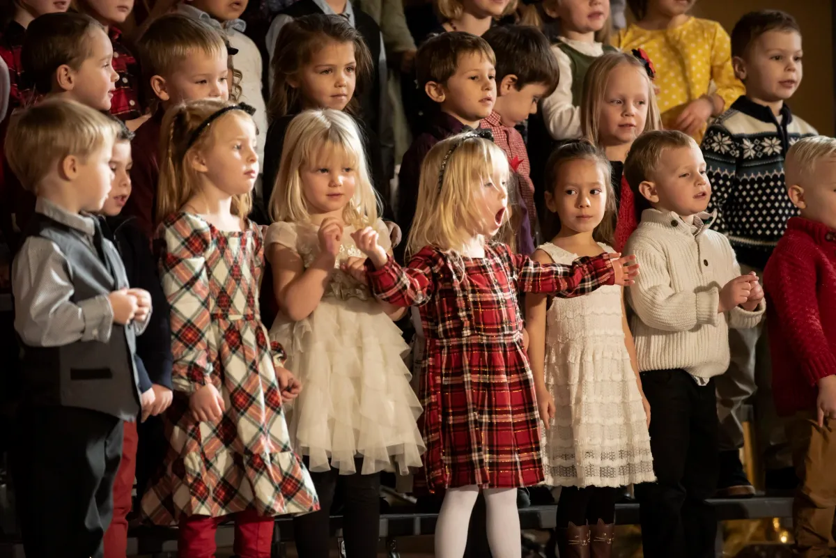 Children's Christmas Concert Spreads Holiday Cheer, Flu