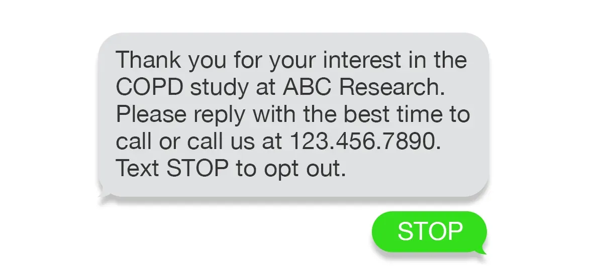 Study Finds 80% of Texts Just the Word "STOP"