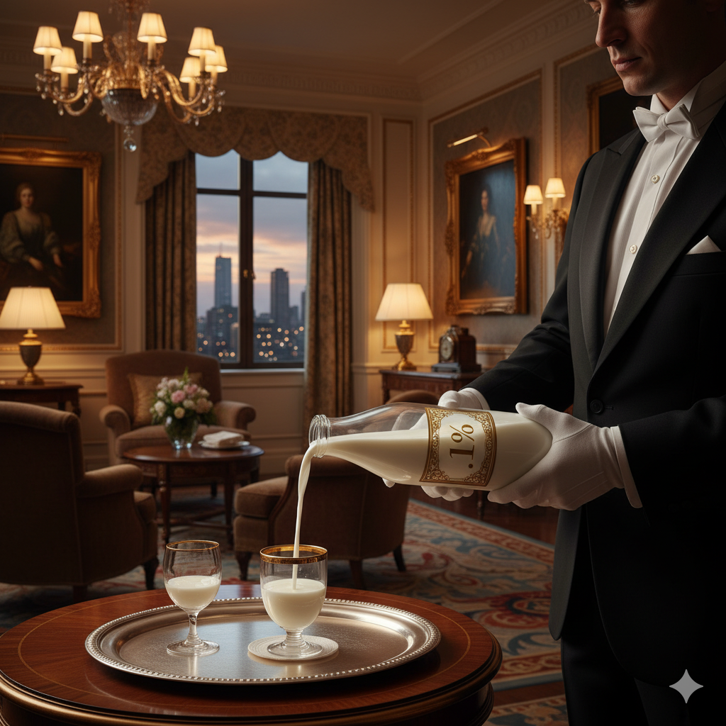 Dairy Industry Rolls Out .1% Milk for Elite Consumers