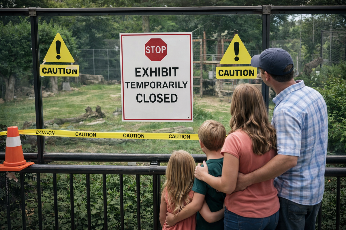 Family Trip to Zoo Forces Uncomfortable Conversation about City Funding Shortfall