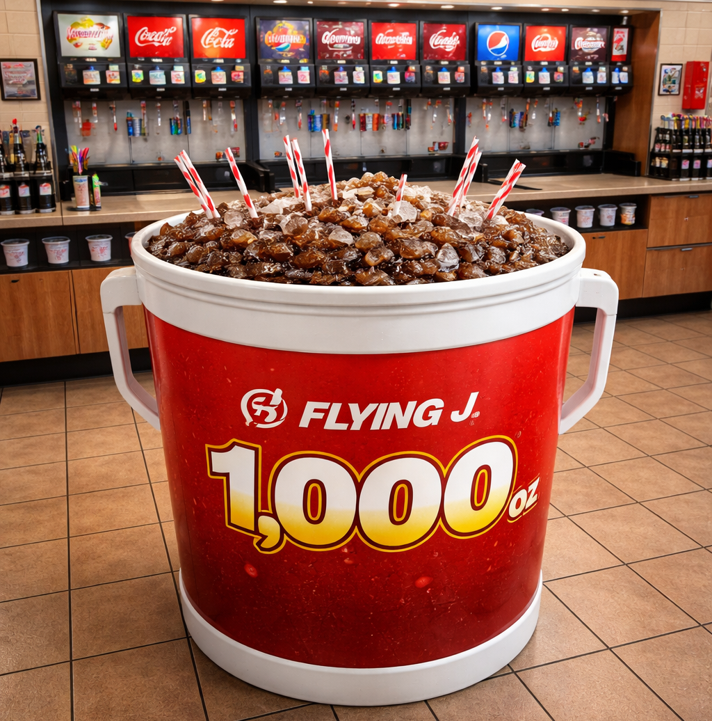 Flying J Launches New 1,000oz Drink Cup