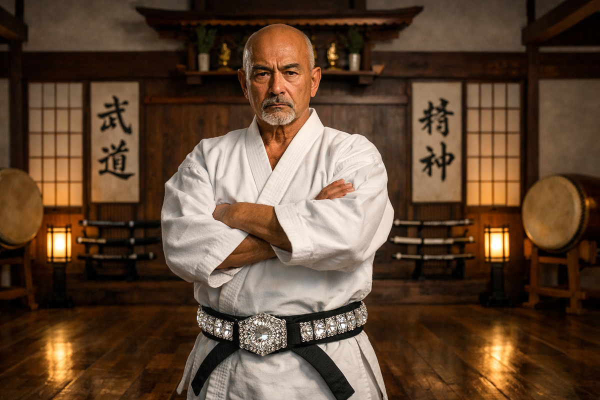 Diamond, Platinum Belts Added above Black Belt