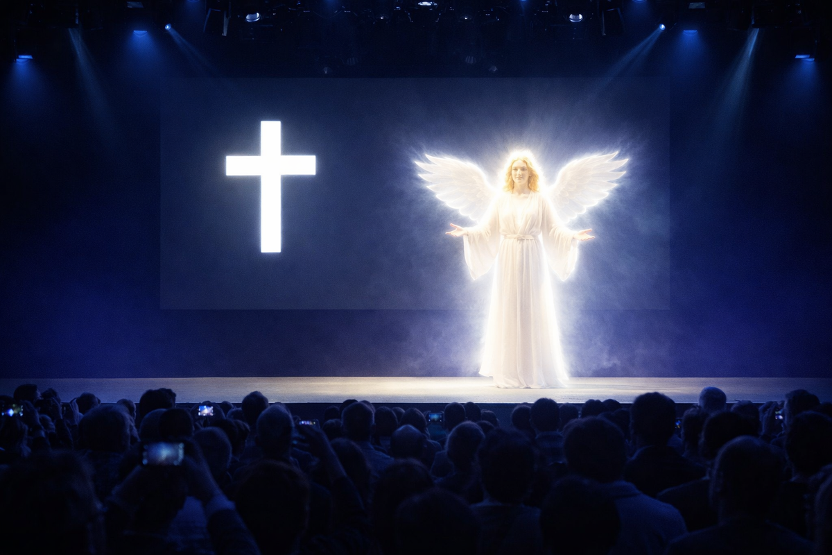 Christians Flock to WWJC to Bear Witness to Heavenly Product Updates