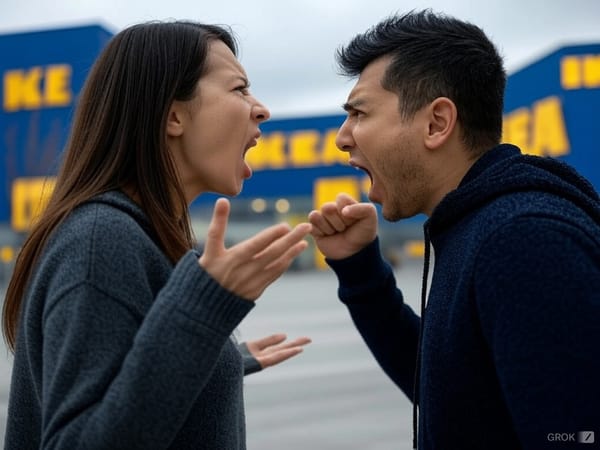 Two Year Committed Relationship No Match for Trip to Ikea