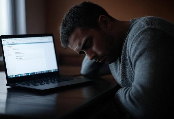 Email Fails to Find Man Well