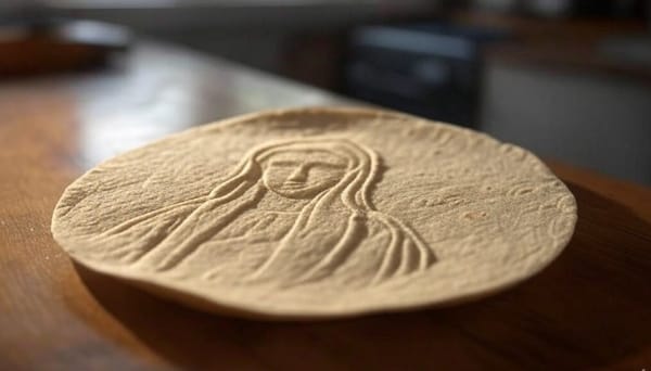 Virgin Mary Wishes She Could Appear in Something a Bit More Dignified Than a Tortilla