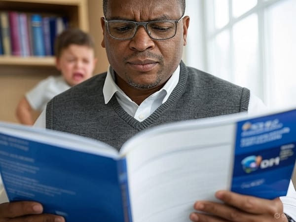 Psychologist Still Looking for Disorder in DSM that Doesn’t Apply to 4 Year Old Son