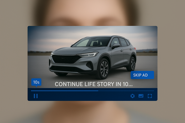 Life Flashing Before Dying Man's Eyes Interrupted by Commercial