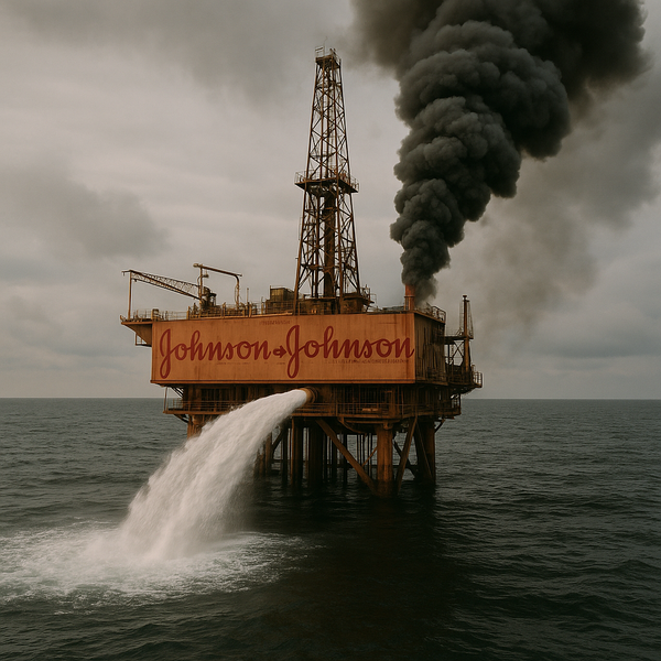 Ruptured Johnson & Johnson Rig Dumps Millions of Gallons of Baby Oil into Bay