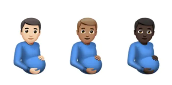 Apple Clarifies Pregnant Man Emoji Actually Just Guy Who Ate Entire Pizza