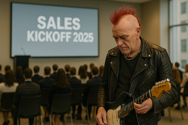 Punk Rocker Comes out of Retirement to Headline Corporate Sales Event
