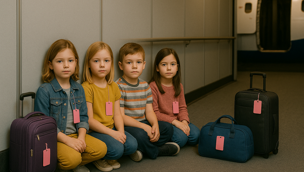 Parent-Friendly Airline Offers to Check Children through to Destination for Free