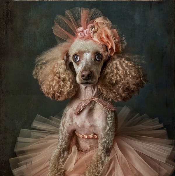 Dog Visibly Ashamed by Haircut