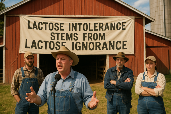 Dairy Group Wages Campaign to End Lactose Intolerance