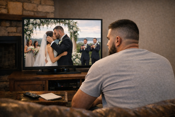 Travis Kelce Prepares for Marriage by Watching Tape of other Ceremonies