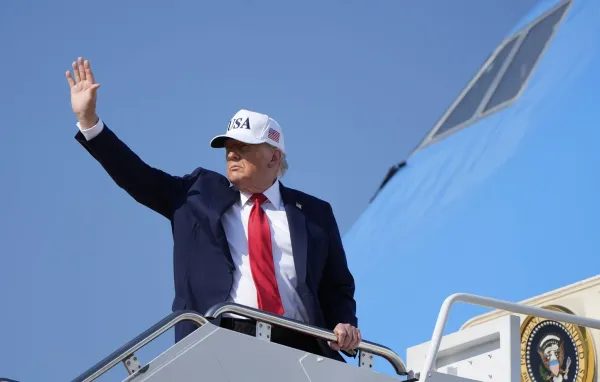 Ebullient Trump Wipes out National Debt by Declaring Chapter 13