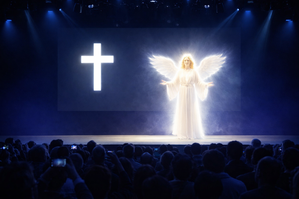 Christians Flock to WWJC to Bear Witness to Heavenly Product Updates